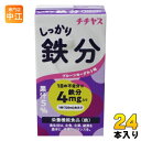 ＞ こちらの商品の単品・まとめ買いはこちら【一個あたり 117円（税込）】【賞味期間】製造後9ヶ月【商品説明】女性のみならず、成長期のお子様、高齢者にも不足しがちな栄養素「鉄分」。1日の不足分の鉄分4mgを配合した栄養機能食品。125mlと小容量。常温保存可能で賞味期限9か月のロングライフ設計。持ち歩きや買いだめにもおすすめです。【広告文責】　株式会社ナカヱ　050-3786-3286【メーカー名】　チチヤス株式会社【製造国】 日本製【商品区分】 栄養機能食品【名称および品名】清涼飲料水【エネルギー】125mlあたり48kcal【栄養成分】たんぱく質0.4g、脂質0g、炭水化物11.5g、食塩相当量0.05g、カルシウム12mg、鉄4mg、葉酸240〜800μg、ビタミンB12 2.4μg【原材料】糖類(果糖ぶどう糖液糖(国内製造)砂糖)、プルーン果汁、発酵乳、乳糖果糖オリゴ糖/安定剤(増粘多糖類、大豆多糖類)、香料、酸味料、ピロリン酸第二鉄、甘味料(アセスルファムk、スクラロース)、ぶどう果汁色素、カロテノイド色素、葉酸、V.B12【保存方法】常温【製造者、販売者、又は輸入者】チチヤス株式会社【アレルギー特定原材料】乳成分、大豆【変更事項】ページリニューアル日：2021/12/21変更内容：パッケージ※北海道・沖縄県へのお届けは決済時に送料無料となっていても追加送料が必要です。(コカ・コーラ直送を除く)北海道1個口 715円（税込）、沖縄県1個口 2420円（税込）追加送料の詳細は注文確定メールにてご案内いたします。※本商品はご注文タイミングやご注文内容によっては、購入履歴からのご注文キャンセル、修正を受け付けることができない場合がございます。変更・修正ができない場合は、メール、お電話にてご連絡をお願い致します。送料無料 清涼飲料水 乳 鉄分 栄養機能食品 果汁 小容量 紙パック ちちやす ヨーグルト味 飲料 ドリンク 4902081034096