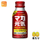 ポッカサッポロ マカの元気ドリンク 100ml ボトル缶 60本 (30本入×2 まとめ買い) 〔栄養ドリンク〕