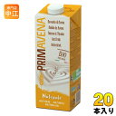 プリマベーナ オーガニック オーツミルク 1000ml 紙パック 20本 (10本入×2 まとめ買い) アリノール