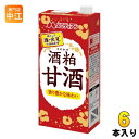 メロディアン 酒粕甘酒 1L 紙パック 6本入