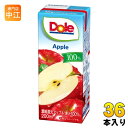 雪印メグミルク Doleアップル100% 200ml 紙パック 36本 (18本入×2 まとめ買い) りんごジュース 濃縮還元(4)
