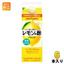 ＞ こちらの商品の単品・まとめ買いはこちら【一個あたり 631円（税込）】【賞味期間】製造後9ヶ月【商品説明】レモン果汁を発酵させて作ったレモンの酢を使った希釈タイプのレモンの酢ドリンクです。スッキリさわやかなレモンの味わいとツンとしないまろやかな酸味で飲みやすく、健康やキレイのために毎日手軽に続けられます。【名称および品名】清涼飲料水【エネルギー】30ml(6倍希釈時コップ1杯[180ml])あたり17kcal【栄養成分】たんぱく質0g、脂質0g、炭水化物4.8g(糖質4.8g、食物繊維0g)、食塩相当量0.13g、ビタミンC125mg【原材料】レモン果汁(レモン(アルゼンチン))、砂糖、醸造酢、レモン果皮エキス/酸味料、ビタミンC、甘味料(スクラロース、アセスルファムK)、香料【保存方法】常温【製造者、販売者、又は輸入者】ポッカサッポロフード＆ビバレッジ株式会社【変更事項】ページリニューアル日：2023/08/18変更内容：パッケージ、栄養成分※北海道・沖縄県へのお届けは決済時に送料無料となっていても追加送料が必要です。(コカ・コーラ直送を除く)北海道1個口 715円（税込）、沖縄県1個口 2420円（税込）追加送料の詳細は注文確定メールにてご案内いたします。※本商品はご注文タイミングやご注文内容によっては、購入履歴からのご注文キャンセル、修正を受け付けることができない場合がございます。変更・修正ができない場合は、メール、お電話にてご連絡をお願い致します。送料無料 お酢飲料 れもんのす クエン酸 濃縮 希釈 6倍希釈 割る 飲用酢 おす 檸檬 果汁 れもん ポッカ 500ml 紙パック れもん ツンとしなくて飲みやすい 発酵 お酢習慣 クエン酸1800mg どりんく drink ぽっかさっぽろ ぽっか lemon レモン びたみん 4902471101971