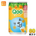 コカ コーラ ミニッツメイド Qoo クー オレンジ 160ml 缶 60本 (30本入×2 まとめ買い) 果汁 果実 缶ジュース みかん