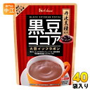 ハウスウェルネス 黒豆ココア パウダータイプ 234g 40袋入 調整ココア 栄養機能食品