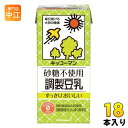 キッコーマン 砂糖不使用 調製豆乳 1L 紙パック 18本 (6本入×3 まとめ買い) 豆乳飲料 植物性ミルク
