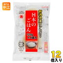 越後製菓 日本のごはん 新潟県産コシヒカリ (120g×4食) 12個入り ご飯 インスタントご飯 日本のご飯 個包装