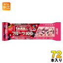 アサヒグループ食品 1本満足バー フルーツ100 赤の満足果実 72本入 チョコ 菓子 一本満足 フルーツ100%使用
