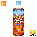 伊藤園 健康ミネラルむぎ茶 冷凍ボトル 485ml ペットボトル 24本入 お茶 デカフェ ノンカフェイン 麦茶