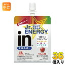 森永製菓 inゼリー ジュニアエネルギー りんご 180g パウチ 36個入 ゼリー飲料 成長期サポート アップル味 栄養機能食品