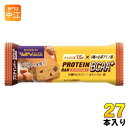 ブルボン プロテインバー BCAA+ キャラメルクッキー 27本 (9本入×3 まとめ買い) 栄養調整食品 お菓子 小腹 手軽