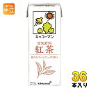 キッコーマン 豆乳飲料 紅茶 200ml 紙パック 36本 (18本入×2 まとめ買い) イソフラボン ダイズ