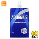 アクエリアス 300g パウチ 60本 (30本入×2 まとめ買い) コカ・コーラ スポーツドリンク 熱中症対策 冷凍可能