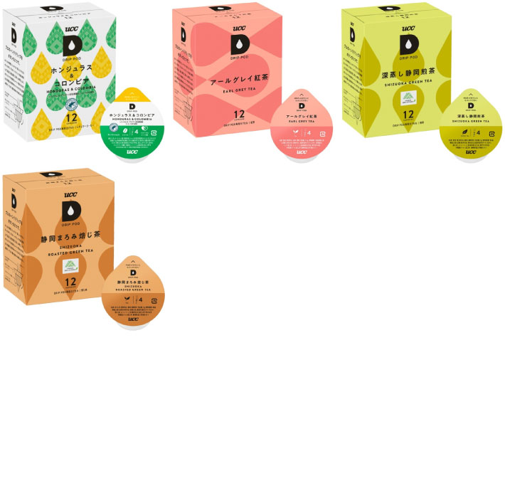 UCC DRIP POD �ɥ�åץݥå� ���ѥ��ץ��� ���٤� 4Ȣ (1Ȣ��4) (48��ʬ) ���ɤ� �����ҡ� �ƥ��� ���� ���� ���� ����Τθؤ�