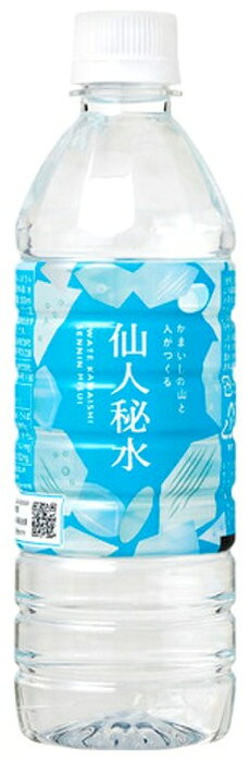 釜石鉱山 仙人秘水 500ml ペットボトル 48本 (24本入×2 まとめ買い) ミネラルウォーター 天然水 弱アルカリ性 軟水 cancan-10030815 専門店 中江 サンプル画像2