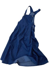 アシンメトリーサロペットスカート