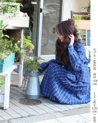 羽付きワンピースあじさい