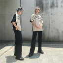 <月間優良ショップ賞51回受賞><パケット便>【 ナチュラル ロゴ Tシャツ 】前後2色の布でデザイン 良質の布を選びました やや厚地で透けず安心 こなれた色の...