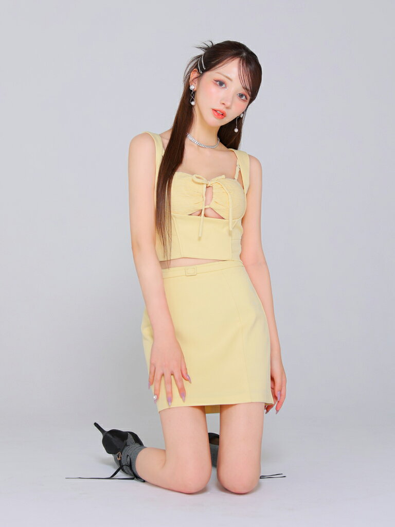 【ROBE de FLEURS Glossy / ローブドフルールグロッシー】ストレッチ/ バストカッ...