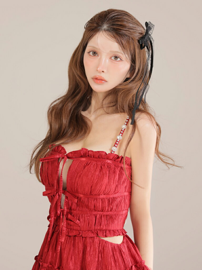 【新色追加】【再入荷】【ROBE de FLEURS / ローブドフルール】楊柳サテン/ シャー...