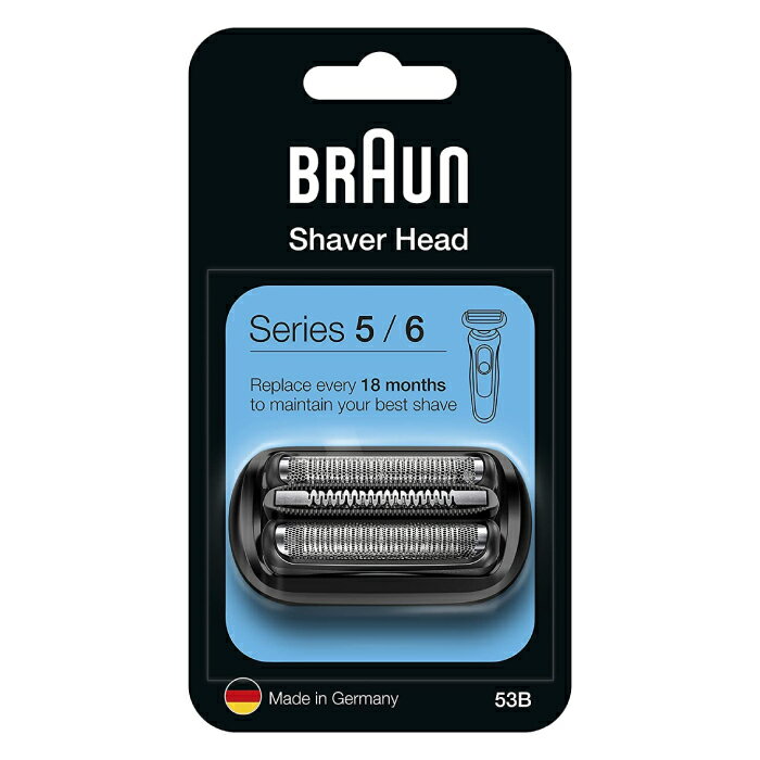 商品詳細 商品名 BRAUN Series 6/5用 シェーバー替刃 F/C53B メーカー名 BRAUN ブラウン JAN 4210201263401 商品詳細 ・最高峰モデルにも搭載されるディープキャッチ網刃で、肌にやさしい深剃りを実現。 ・究極の密着性で、あご下の剃り残しもゼロへ。 ・ブラウンでは、長く快適にお使いいただくために替え刃を約18ヶ月ごと※に交換することをお勧めしています。 ※ご使用状況により異なります ・替え刃の交換方法⇒シェーバーヘッドの交換は、とても簡単です。 刃の両サイド部分を押しながら取り外します。取り付ける際は新しい替え刃をカチッとなるまで、はめ込みます。 対応機種 ・密着シリーズ5&6に対応 50-B1000S、50-B1200S、50-B1200S-MX、50-B7000CC、50-M1000S、50-M1200S、 50-M4200CS、50-M4500CS、50-R1000S、50-R1200S、50-W1000S、50-W1200S、 60-B1000S、60-B1200S、60-B4000CS、60-B4200CS、60-B7000CC、60-B7200CC、 60-N1000S、60-N1200S、60-N4000CS、60-N4200CS、60-R4200CS、60-R4500CS ※仕様及び外観は改良のため予告なく変更される場合がありますので、最新情報はメーカーページ等にてご確認ください。 広告文責 株式会社シースクェアTEL/090-8737-6556