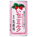 <8/4~8/11限定★最大100%ポイントバック>サントリー いちごミルク 190g缶 30本 (全国一律送料無料) 苺 牛乳 イチゴ みるく いちごみるく イチゴミルク 缶