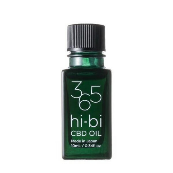 365 hi-bi CBDオイル 10ml (送料無料) ヒビオイル 日本製 モディッシュ リキッド カンナビジオール CBD カンナビノイド ヘンプ シービーディ チンキ