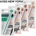 ＜10/20限定★最大100%ポイントバック＞キスニューヨーク メモリーラッシュマスカラ/メモリーカラーマスカラ KISS NEW YORK マスカラ アイメイク メモリーマスカラ まつ毛 睫毛 マルチプルーフ ロケットブラシ メモリーラッシュマスカラ ロング ボリューム カールキープ