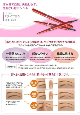 <10/24〜10/27限定★最大100%ポイントバック>Papilio(パピリオ) ステイブロウG リフィル (詰替え用) アイブロウ アイブロー 眉墨 アイメイク コスメ レフィル 眉 眉毛 まゆ毛 化粧品 - Image 3