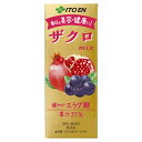 <5/23〜26限定★最大100%ポイントバック>伊藤園 ザクロmix 200ml×24本 紙パック (送料無料) ザクロ ざくろ 柘榴 ジュース ドリンク ポ...