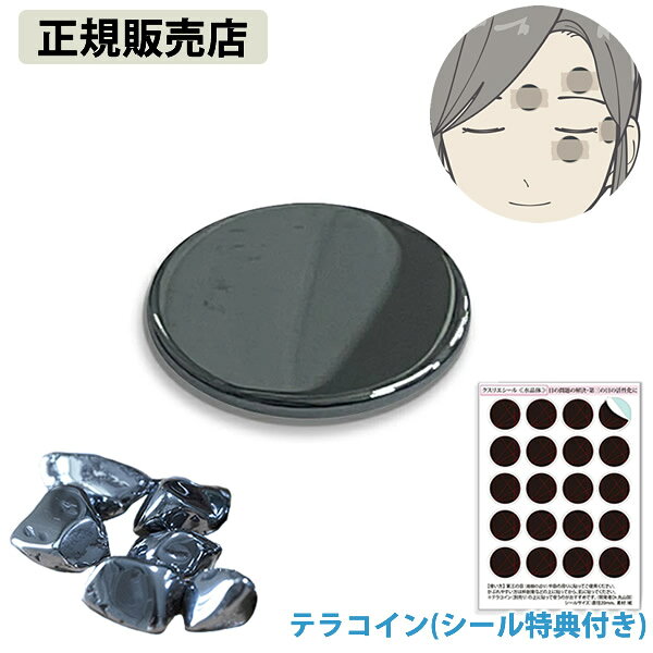 【正規販売店】テラコイン(シール特典付き) (メール便送料無料) テラヘルツ鉱石 クスリエ テラコイン 水晶体 パワーストーン ケイ素 癒し リラクゼーション 美容 健康