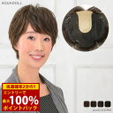 <5/9〜16限定★最大100%ポイントバック>アクアドール 総手植え人毛MIX6分ウィッグ リアルスキン ボリュームゆるカール ahp024 (送料無料) ト...