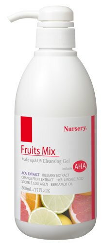 【あす楽対応】ナーセリー Wクレンジングジェル フルーツミックス 500ml （送料無料）nursery ダブル洗顔不要 ナーセリー Wクレンジングジェル フルーツミックス ナーセリー Wクレンジングジェル フルーツミックス