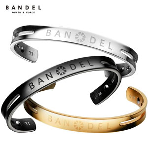 【着後レビューでプレゼント】【正規販売店】バンデル チタンバングル(送料無料)BANDEL titanium bangle 腕輪 ゴールド シルバー ブラック 純チタン製アクセサリー 誕生日プレゼント Xmas クリスマス 記念日 父の日 母の日 バレンタインデー 無料 ギフト ラッピング