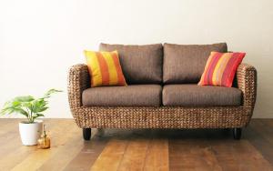 ＜12/19～12/26限定★最大100%ポイントバック＞スタンダードソファ デザインソファ ウォーターヒヤシンスシリーズ ソファ 2P