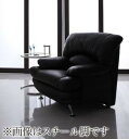 <8/1限定★最大100%ポイントバック>ハイバックソファ レザータイプ ソファ 木脚 1P