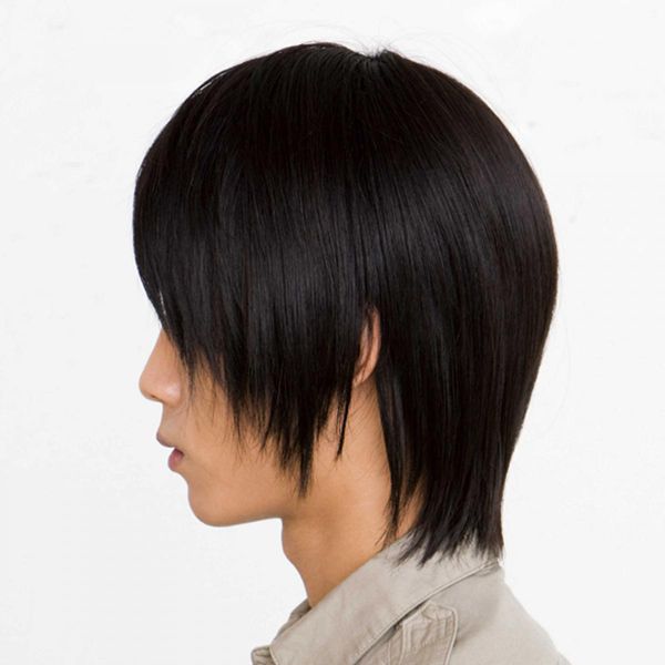 【選べるおまけ付き】ラパンドアール オム 5774 ストレートショート(スタンダードブラック) (送料無料) HOMME フルウィッグ コスプレ ウィック ウイッグ メンズ