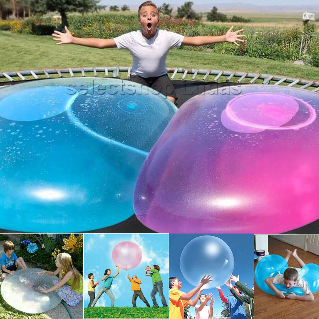 ●送料無料●ビーチボール インフレータブル バブルボール 水風船 ビーチおもちゃ LKD-010a  ...