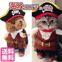 ●送料無料●海賊　パイレーツ　犬服　猫服　小型犬　仮装　二足歩行　コスプレ　ハロウィン　ドッグウエア　S M L LP-010 【送料無料】【RCP】