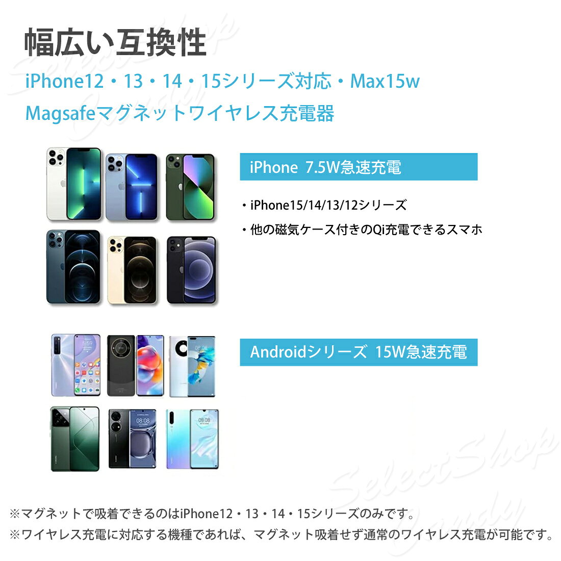 �磻��쥹���Ŵ� Mag-Safe���Ŵ� �����磻��쥹���Ŵ� �ޥ��ͥåȼ� �ޥ������ս��Ŵ� ̵�����Ŵ� Type-C USB-A ��®���� ���ϼ������� ���� Ķ���� LSF-103