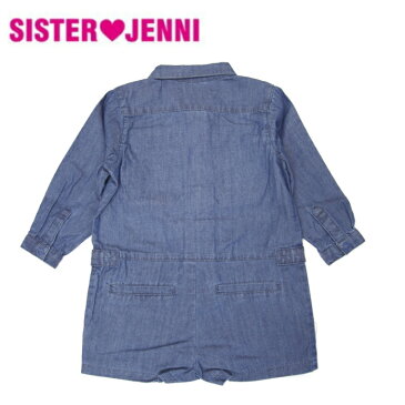 【20%OFFセール】【SISTER　JENNI】シスタージェニイ　ジャンプスーツ　ロンパース（064005）80