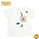 エスケープ(SKAPE)ダイナソーポケット半袖Tシャツ(恐竜)(90cm~130cm)シシュノン/子供服・キッズ・男の子(4)