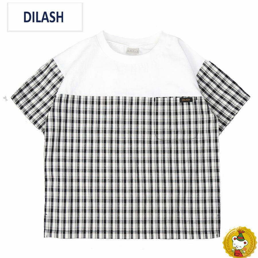 シンプルなチェック柄の切り替えがオシャレなTシャツ胸元にのポケットもPOINT★安心の綿素材で汗をかく夏にもおすすめ同柄のハーフパンツ（DL25ES013）とのセットアップも可能です*80、90サイズのみ左肩にボタンがついており、脱ぎ着がしやすくなっております。*DILのベビー商品は、全てホルマリン含有率の検査を通っておりますのでご安心下さい。DILASH(ディラッシュ)は、こだわりの素材と加工感、ヴィンテージ・リメイクテイストを加えた、アメリカンカジュアルブランド。さらに豊富なカラーバリエーションで、明るく元気で楽しい毎日を演出する、そんなコーディネートを提案します。素材本体：綿100％リブ：綿95％　ポリウレタン5％サイズ80cm/90cm/100cm/110cm120cm/130cm140cm商品番号DL25ES010原産国中国ギフト包装・ラッピングについて●ラッピングご希望の場合はご購入確認の際、カート画面の最終確認欄にて有料　110円　簡易ラッピングをご選択くださいませ。●カート画面にてリボンシールかのし紙（種類）をご選択ください。※のし紙の場合はギフトケースを別途ご購入くださいませ。※詳しくはTOPページのギフトについてをご覧ください■ご注意■※表示寸法はおおよその目安となっております。実際の商品の寸法とは若干差がある場合がございます。※PC環境・モニターの設定によって、 色合い・素材の見え方は、多少異なる場合がございます。●在庫は通信販売専用に用意したものではなく、店頭と同時に動いています。実際の在庫状況の反映までにはタイムラグが生じます。上記の理由により、ご注文の商品が完売の場合もございますが、何卒ご容赦のほど宜しくお願い申し上げます。■メール便についてのご注意■カートにてメール便をご選択くださいませ。(メール便がご利用いただけない商品は選択できません）　■ご注意■◎商品個数分のメール便送料となります。メール便を選択された場合でも、対象外商品や対応出来ない個数をご注文の場合は送料もこちらで訂正させていただき、宅配便の送料となりますので、ご了承くださいませ。●お荷物の紛失や商品破損の際の保証は一切致しかねますのでご了承ください。北海道・沖縄離島の方 お急ぎの場合は宅配便のご利用をおすすめしております。交換・返品について　当店では発送完了メール後のお客様都合による返品は受け付けておりません。詳しくはTOPページの会社概要をご覧くださいませ。 メーカー希望小売価格はメーカー商品タグに基づいて掲載していますおすすめ商品ディラッシュ DILASH　チェック柄5分丈パンツ (80cm-140cm）男の子/キッズ・ジュニア/子供服2,750円DILASH新作はこちらから■Tシャツをもっと見る■ シンプルなチェック柄の切り替えがオシャレなTシャツ胸元にのポケットもPOINT★安心の綿素材で汗をかく夏にもおすすめ同柄のハーフパンツ（DL25ES013）とのセットアップも可能です*80、90サイズのみ左肩にボタンがついており、脱ぎ着がしやすくなっております。*DILのベビー商品は、全てホルマリン含有率の検査を通っておりますのでご安心下さい。DILASH(ディラッシュ)は、こだわりの素材と加工感、ヴィンテージ・リメイクテイストを加えた、アメリカンカジュアルブランド。さらに豊富なカラーバリエーションで、明るく元気で楽しい毎日を演出する、そんなコーディネートを提案します。素材本体：綿100％リブ：綿95％　ポリウレタン5％サイズ80cm/90cm/100cm/110cm120cm/130cm140cm商品番号DL25ES010原産国中国ギフト包装・ラッピングについて●ラッピングご希望の場合はご購入確認の際、カート画面の最終確認欄にて有料　110円　簡易ラッピングをご選択くださいませ。●カート画面にてリボンシールかのし紙（種類）をご選択ください。※のし紙の場合はギフトケースを別途ご購入くださいませ。※詳しくはTOPページのギフトについてをご覧ください■ご注意■※表示寸法はおおよその目安となっております。実際の商品の寸法とは若干差がある場合がございます。※PC環境・モニターの設定によって、 色合い・素材の見え方は、多少異なる場合がございます。●在庫は通信販売専用に用意したものではなく、店頭と同時に動いています。実際の在庫状況の反映までにはタイムラグが生じます。上記の理由により、ご注文の商品が完売の場合もございますが、何卒ご容赦のほど宜しくお願い申し上げます。■メール便についてのご注意■カートにてメール便をご選択くださいませ。(メール便がご利用いただけない商品は選択できません）　■ご注意■◎商品個数分のメール便送料となります。メール便を選択された場合でも、対象外商品や対応出来ない個数をご注文の場合は送料もこちらで訂正させていただき、宅配便の送料となりますので、ご了承くださいませ。●お荷物の紛失や商品破損の際の保証は一切致しかねますのでご了承ください。北海道・沖縄離島の方 お急ぎの場合は宅配便のご利用をおすすめしております。交換・返品について　当店では発送完了メール後のお客様都合による返品は受け付けておりません。詳しくはTOPページの会社概要をご覧くださいませ。