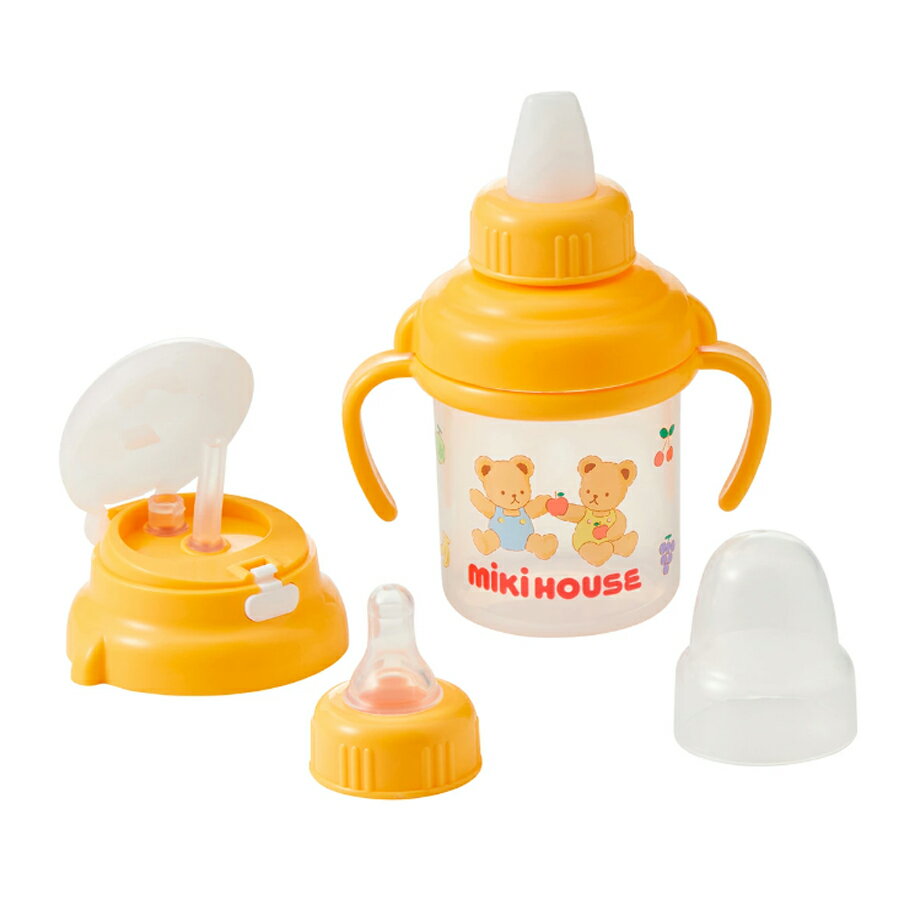 ミキハウス・mikihouse/　マグセット箱入り・離乳食・御祝・出産祝い・ベビー・赤...