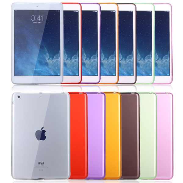 ●[送料無料][10.2インチ]iPad(第7世代 第8世代 第9世代)iPad10.2(2019/2020/2021年)用背面クリアーカバーケース柔軟TPUタイプ素材超軽..