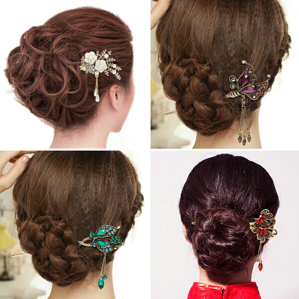 [送料無料][全22種][AデザインからKデザイン]初心者歓迎凛とした大人な雰囲気を演出オシャレな簪かんざし一本パーツヘアピン髪留めヘアデザイン金属アクセサリーレディースシンプルな髪型引立てる和服結婚式パーティードレス簡単スタイリング浴衣正月和服成人式髪飾り