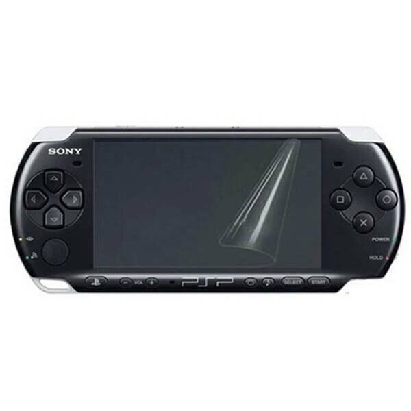 [送料無料]PSP貼り付けかんたん装着 液晶保護フィルム SONY プレイステーション・ポータブル PSP-1000 PSP -2000 PSP…