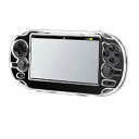 [送料無料]旧型PSV PCH-1000 液晶画面保護シートも付いてくるSony Playstation Vita(PS Vita)専用クリスタルカバーケース+液晶保護シート豪華セット 大切なPlaystation Vitaを埃や傷や汚れから守るクリア仕様だから外観を損なわず本体をカバー/デコ用にも使用可能