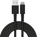 〇USB Type-c 充電通信ストリング耐久ケーブル 断線予防ロングプッシュ 最大5V3A急速充電&高速データ通信対応 USB-A(オス) Type-C()(ケーブル長さ:約0.7m)