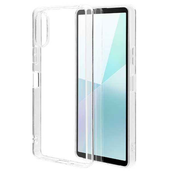 Rakuten - [送料無料] Xperia 1 VII 1 VI 10 VI 10 V 5 V ケース クリア TPU 薄型 耐衝撃 ソフトケース エクスペリア カバー 透明 ストラップホール付 シンプル 衝撃吸収 互換品