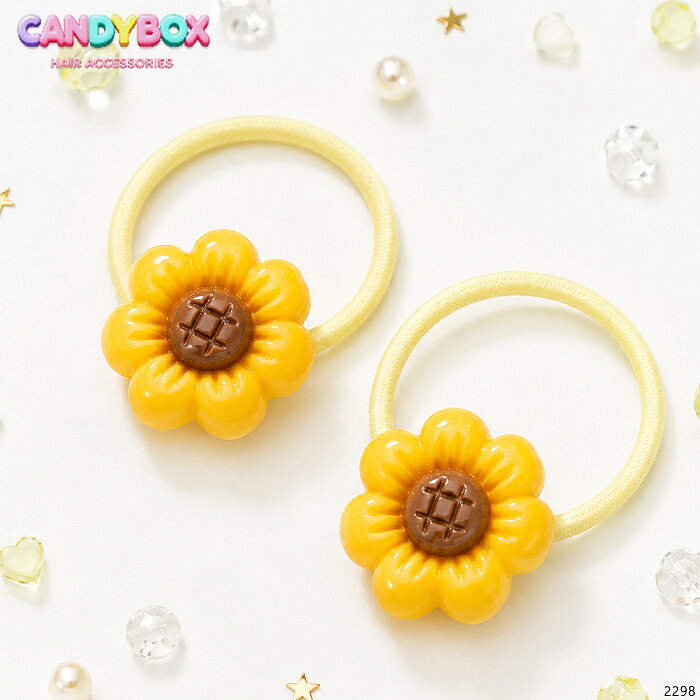 楽天市場】ヘアゴム 黄色 花の通販